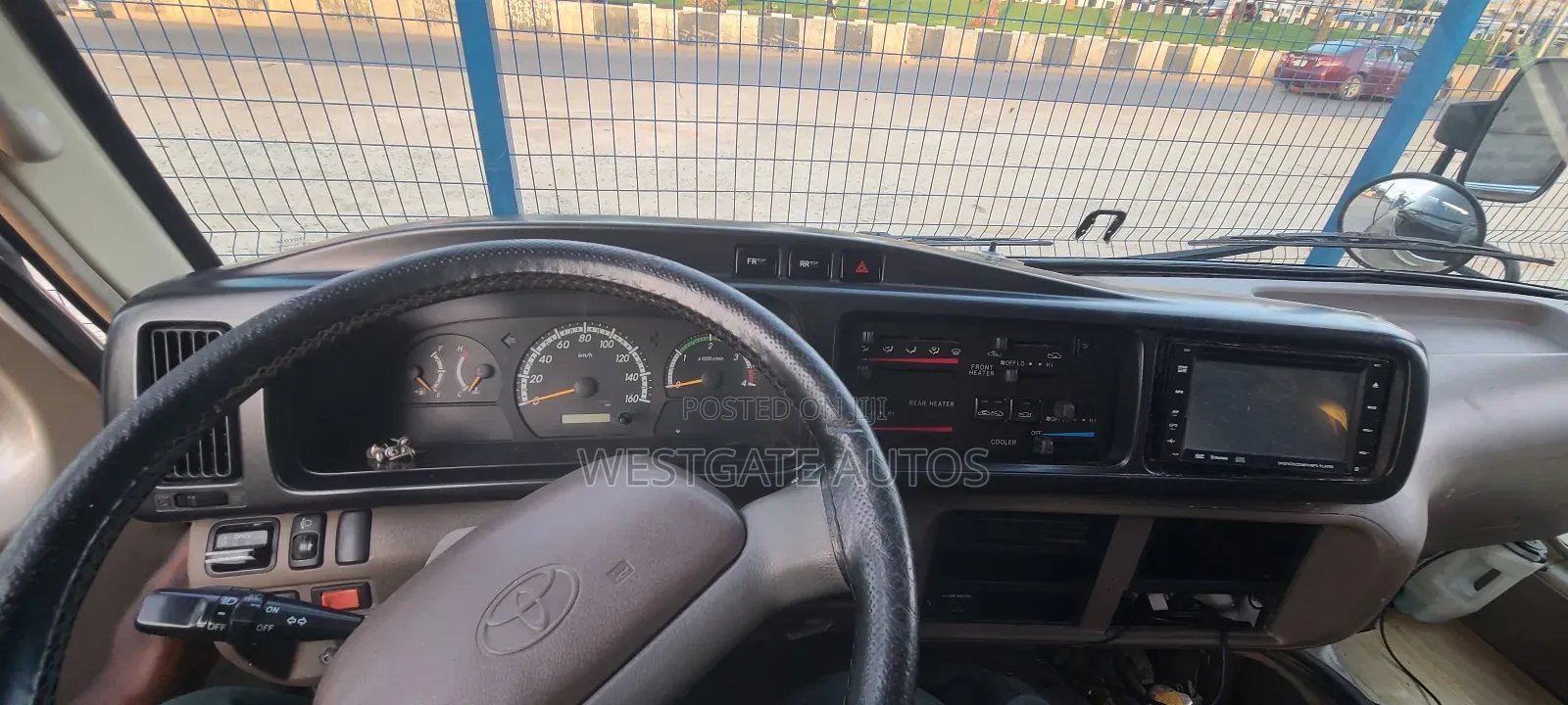 Toyota Coaster 2015 Brown