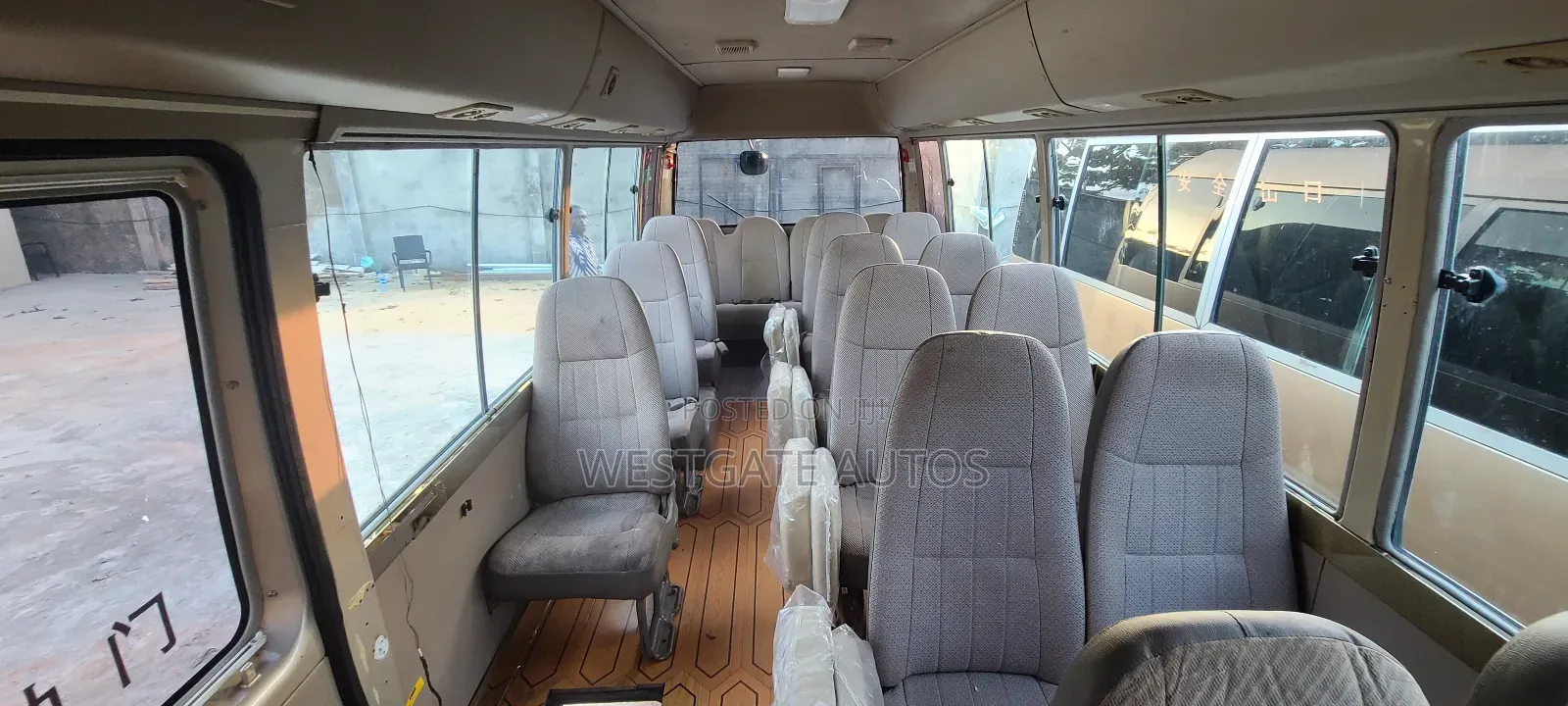 Toyota Coaster 2015 Brown