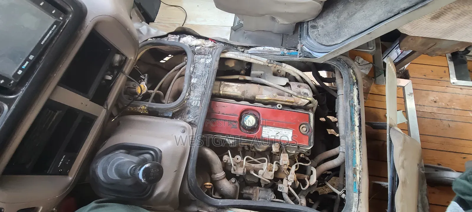 Toyota Coaster 2015 Brown