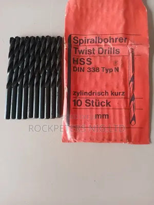 6.5mm HSS Twist Drill Bits Set(10pc)