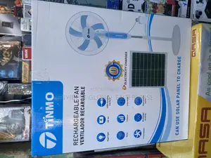Rechargeable Solar Standing Fan