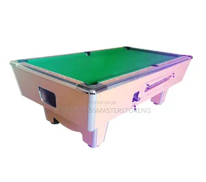 Foreign Coin-Operated Snooker Table With Marble Top