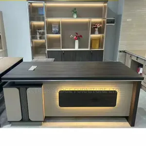 1.6 Meter Executive Director Office Table With Led Light