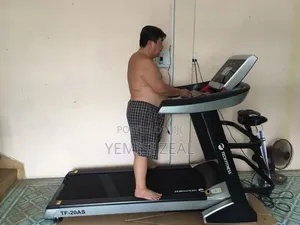Giant 5hp Fitness Treadmill Machine With Free Weight Scale