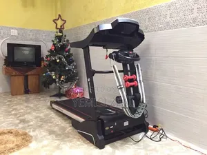 Durable German 2.5hp Treadmill With Incline, Mp3 and Free Weight Scale