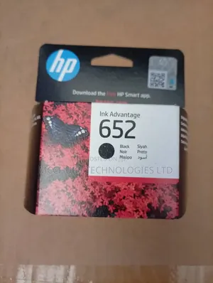 Hp 652 Black Original Ink Advantage Cartridge.