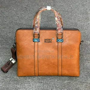 Pure Leather Mont Blanc Bag