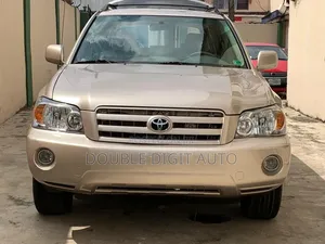 Toyota Highlander V6 2006 Gold