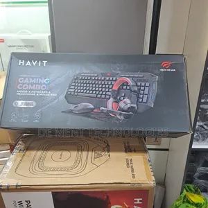 Havit Gamenote Kb501cm Gaming Combo Mouse,Keyboard, Headset and Pad