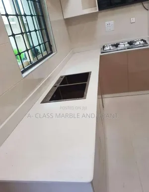 Foreign Off White Marble Quartz Slab