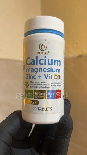 Calcium, Magnesium, Zinc and Vitamin D3