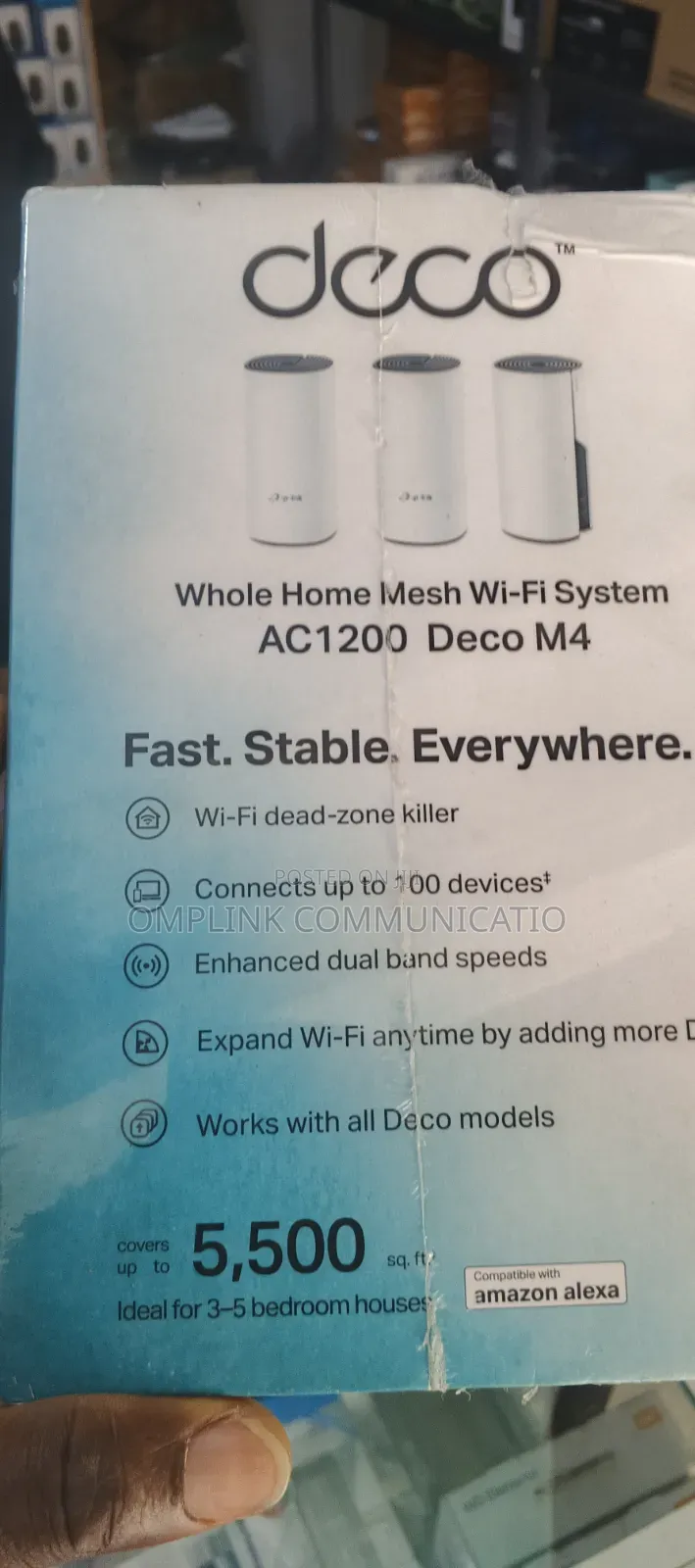 Tp-Link Deco M4 (3-Pack) Ac1200