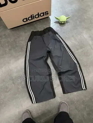 New High Quality Stock Double Waist Sweat Pant