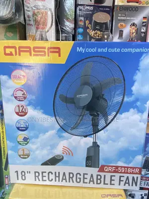 Qasa Rechargeable Standing Fan