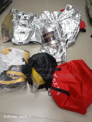 Complete Fire Equipment Safety Suit Set