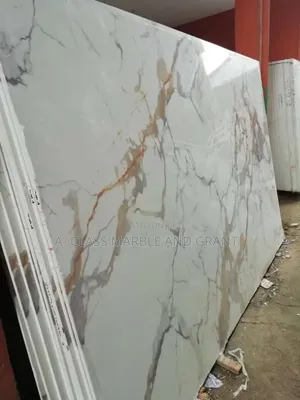 Gold Black Waves Marble Quartz Slab 2cm Thickness