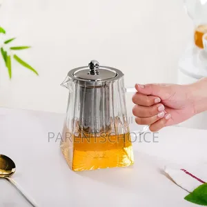 Glass Teapot With Strainer 900ml