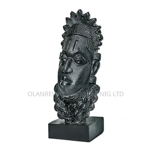 Wooden Black Festac ’77 Head Stand