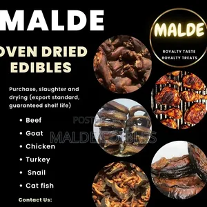 Oven Dry Edibles Services Per Live Weight Kg