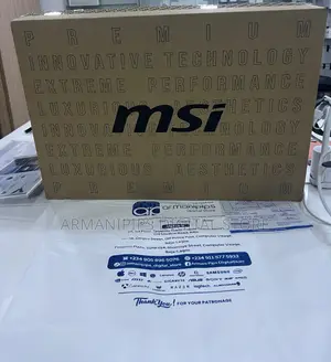 New Laptop MSI Cyborg 15 16GB Intel Core i7 SSD 512GB