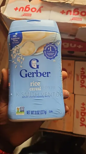 Gerber Small Size Baby Cereal From 4-12 Available