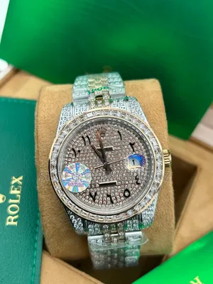 Rolex Glitter Bust Down Watch