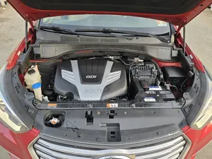 Hyundai Santa Fe SE AWD 2017 Red