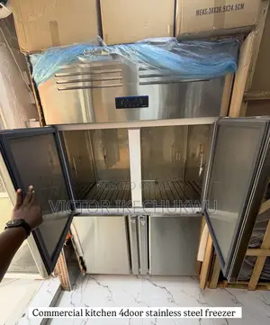 4door Commercial Kitchen Stainless Steel Freezer
