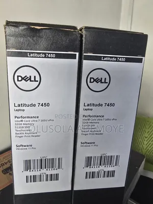 New Laptop Dell Latitude 7450 32GB Intel Core Ultra 7 SSD 512GB