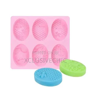 Silicone Soap Mold for Soap, Chocolate Bars, Cakes.
