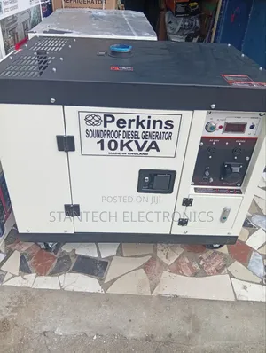 Perkins Diesel Soundproof Generator 10kva