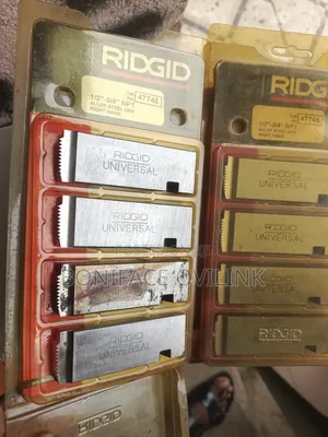 Ridgid Pipe Thread 1⁄2 to 3⁄4 NPT Teeth ( Various Sizes Available