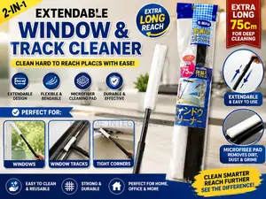 Extendable Window and Track Cleaner