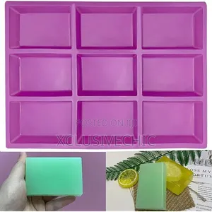 Silicone Soap Mold for Soap Making / Cake/ Chocolate Bar