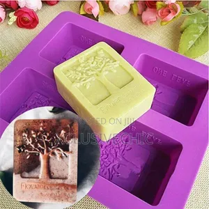 Silicone Soap Mold for Soap Making/ Cake/ Chocolate Bars