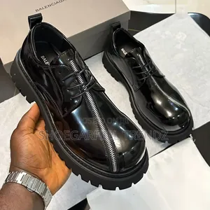 Mens Bb High Platform Lace Shoes