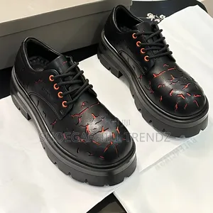 Bb Luxury Chunky Leather Lace Shoes