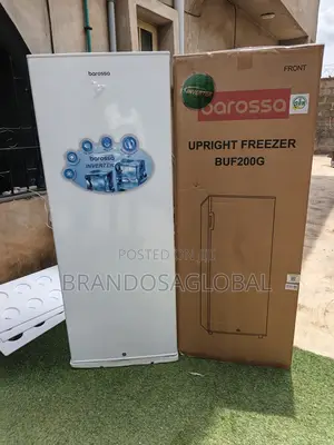 Barossa 200l Upright Freezer [Buf200g] –Modern Upright Storage Freezer