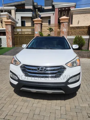Hyundai Santa Fe Limited 4dr SUV (3.3L 6cyl 6A) 2014 White