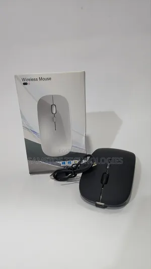 Flat Rechargeable Wireless Mouse