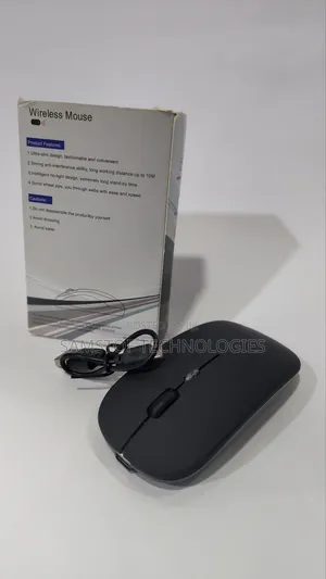 Flat Rechargeable Wireless Mouse