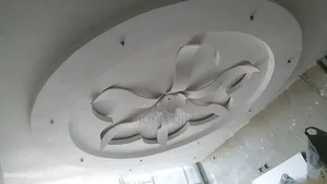 Tv Wall, Screeding And Pop Ceiling