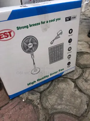 Solar Fan With Light