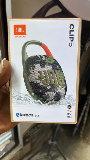 JBL Clip 5 Portable Bluetooth Speaker