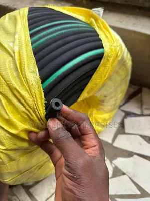 6mm Heavy Duty 1/4" Black Hose