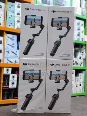 Dji Osmo Mobile 7p Ai Track 3-Axis Gimbal Extension Rod, Fill Light