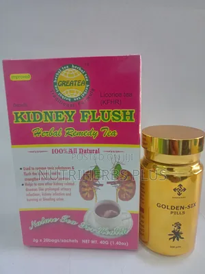 Greatea Kidney Flush Herbal Remedy Tea:Cure Kidney Related Disease