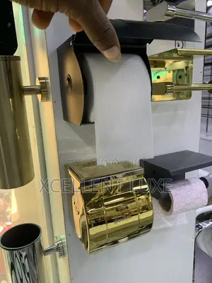 Black Tissue Holder With Full Cover