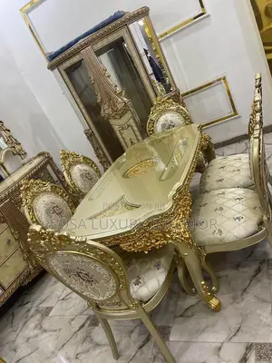Luxury Royal Gold Dining Set