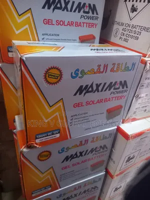 Maximum 130ah/12v Gel Solar Battery